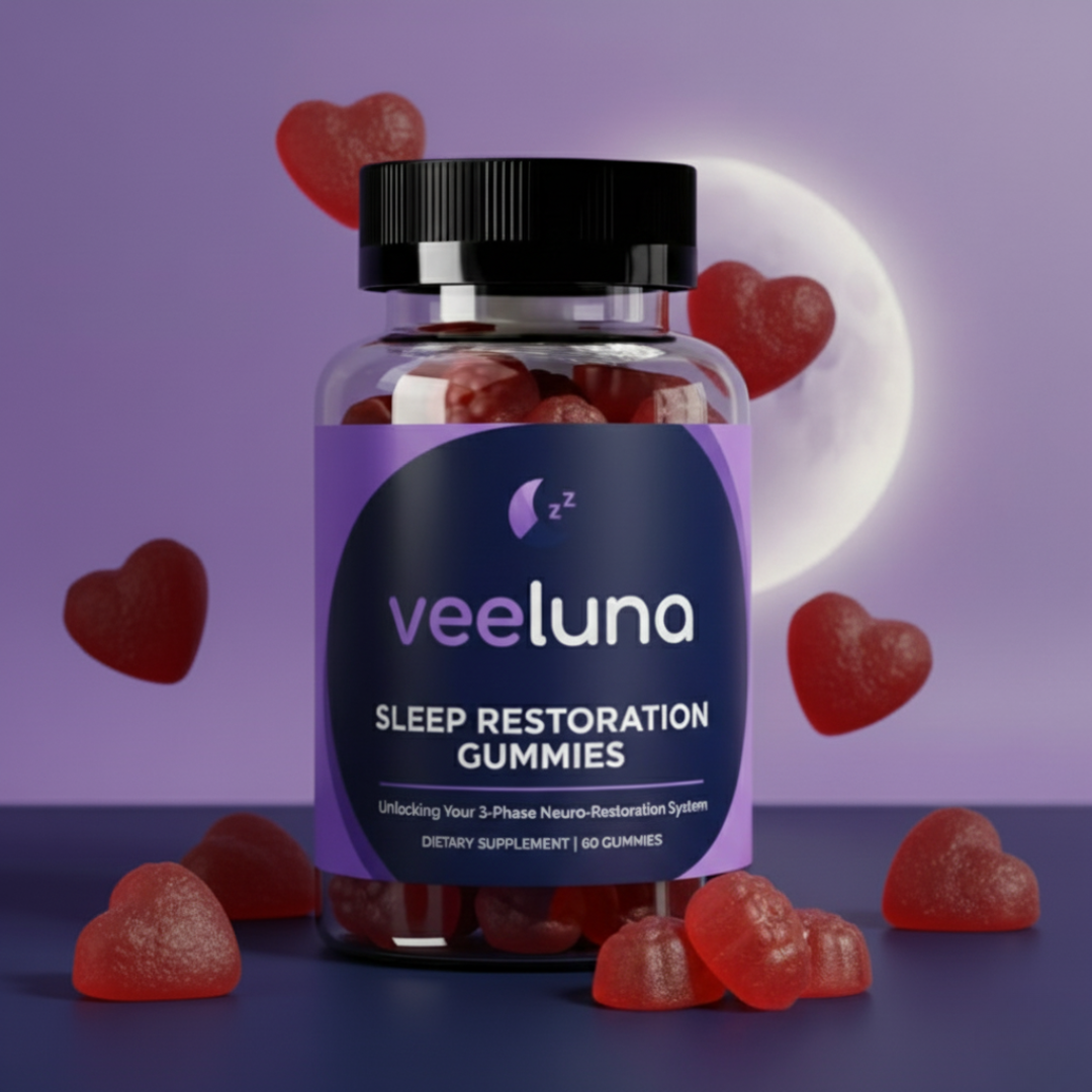 Veeluna Sleep Gummies | Triple-Action Formula