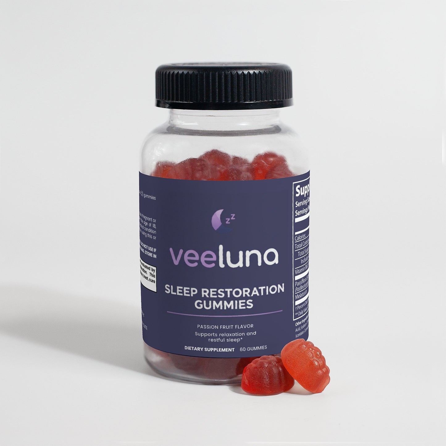 Veeluna Sleep Gummies | Triple-Action Neurochemical Formula