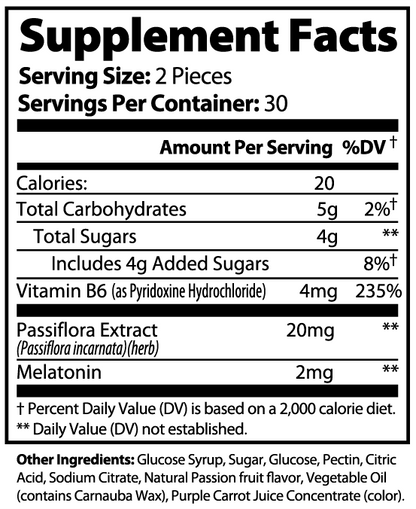 Veeluna Sleep Gummies | Triple-Action Neurochemical Formula
