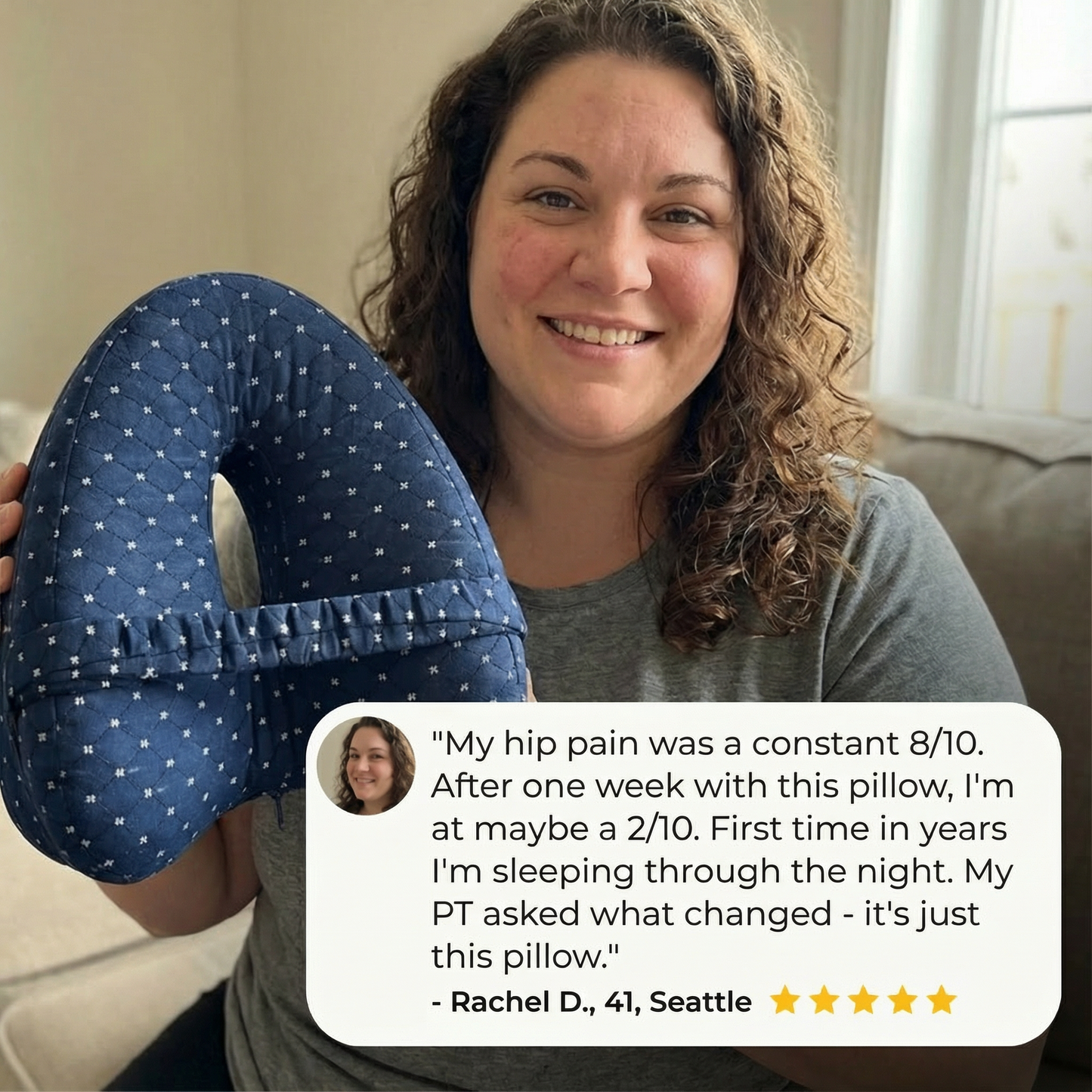 Nourial Knee Alignment Pillow