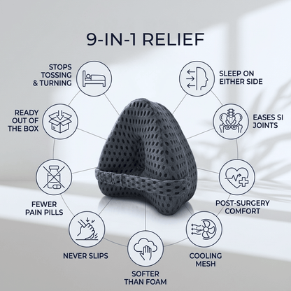 Nourial Cooling 4D Mesh Knee Alignment Pillow