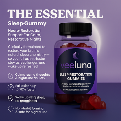 Veeluna Sleep Gummies | Triple-Action Formula