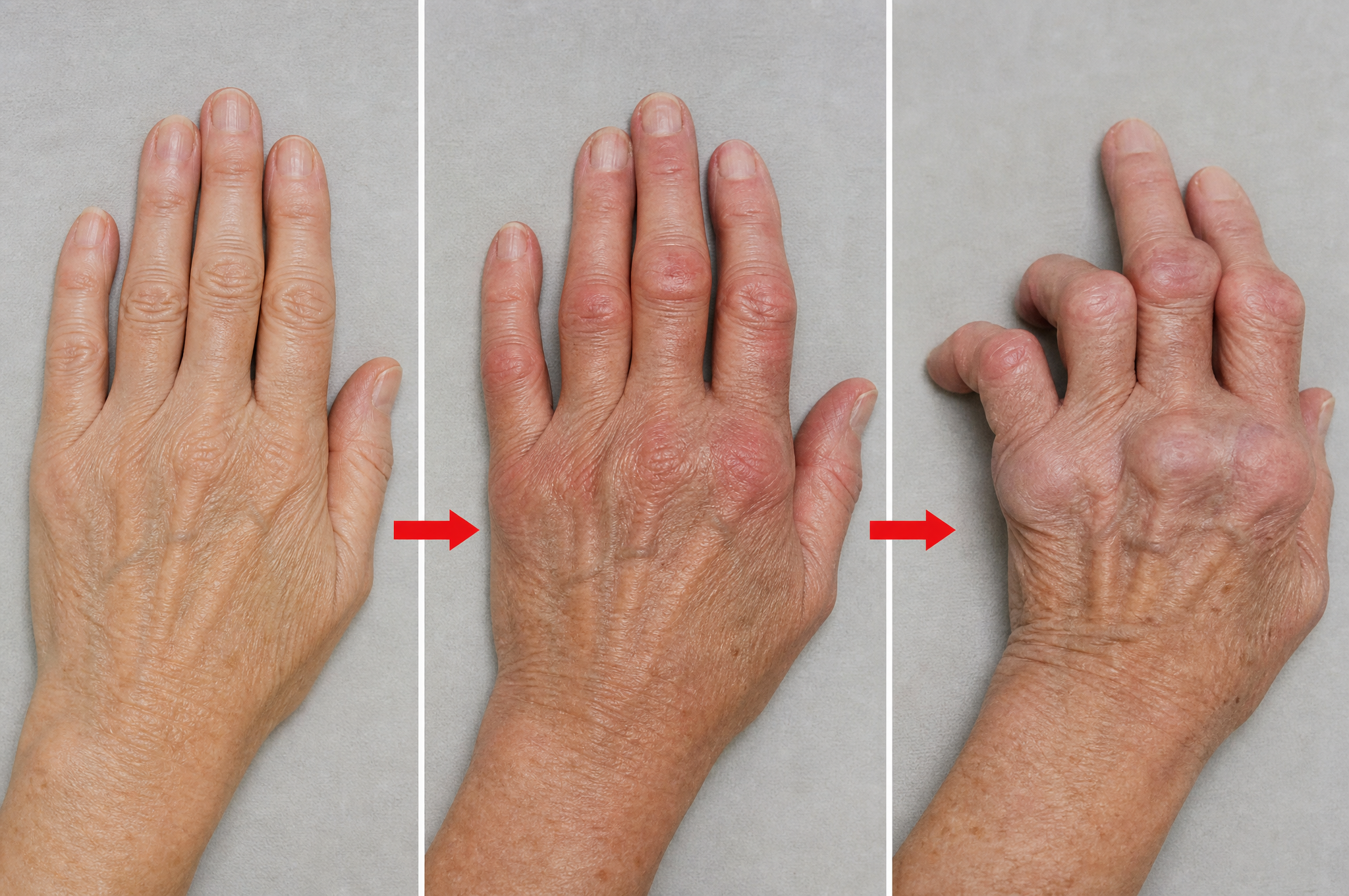 Progression of hand arthritis