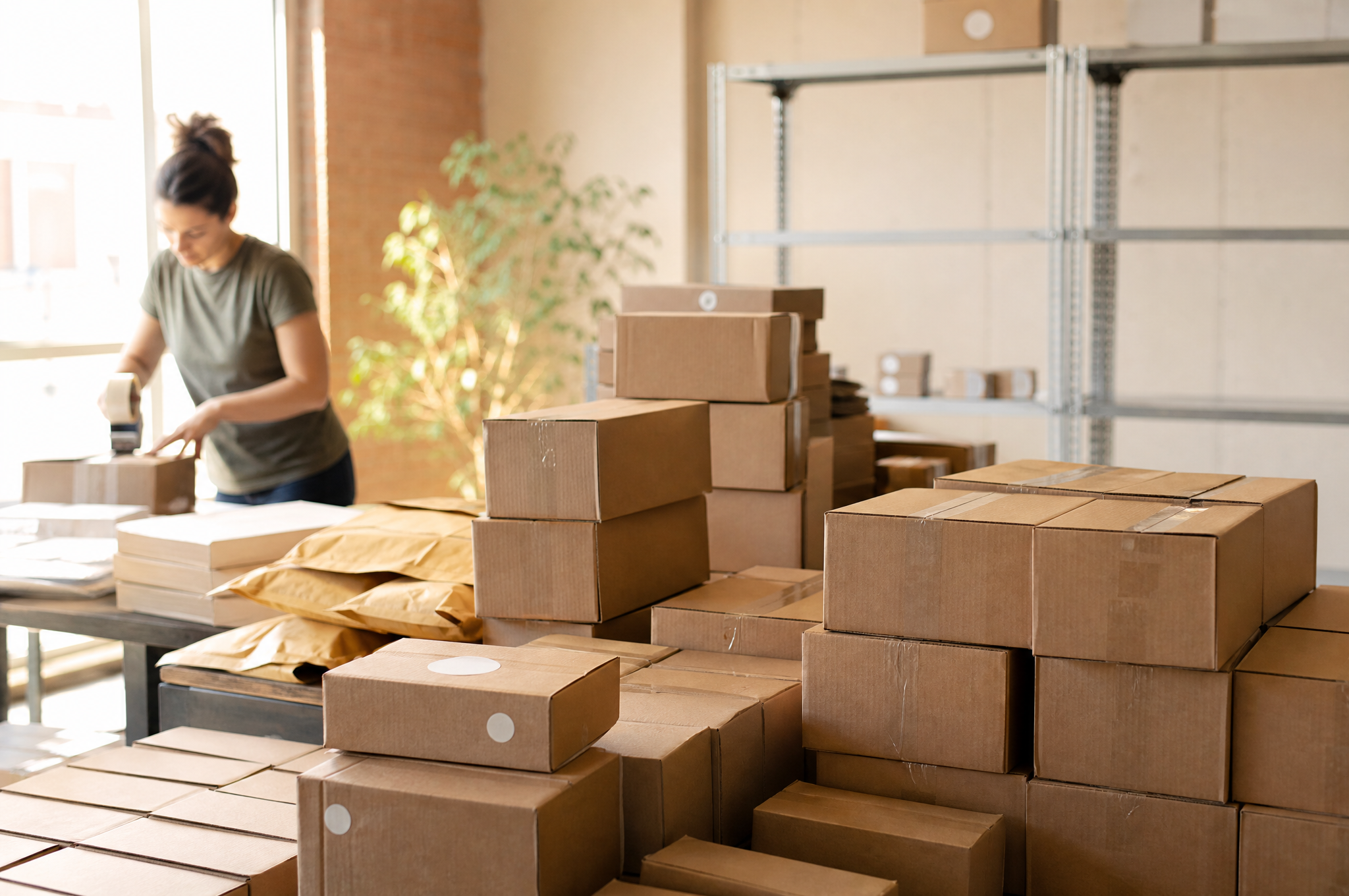 Parcels shipping out fast to meet demand