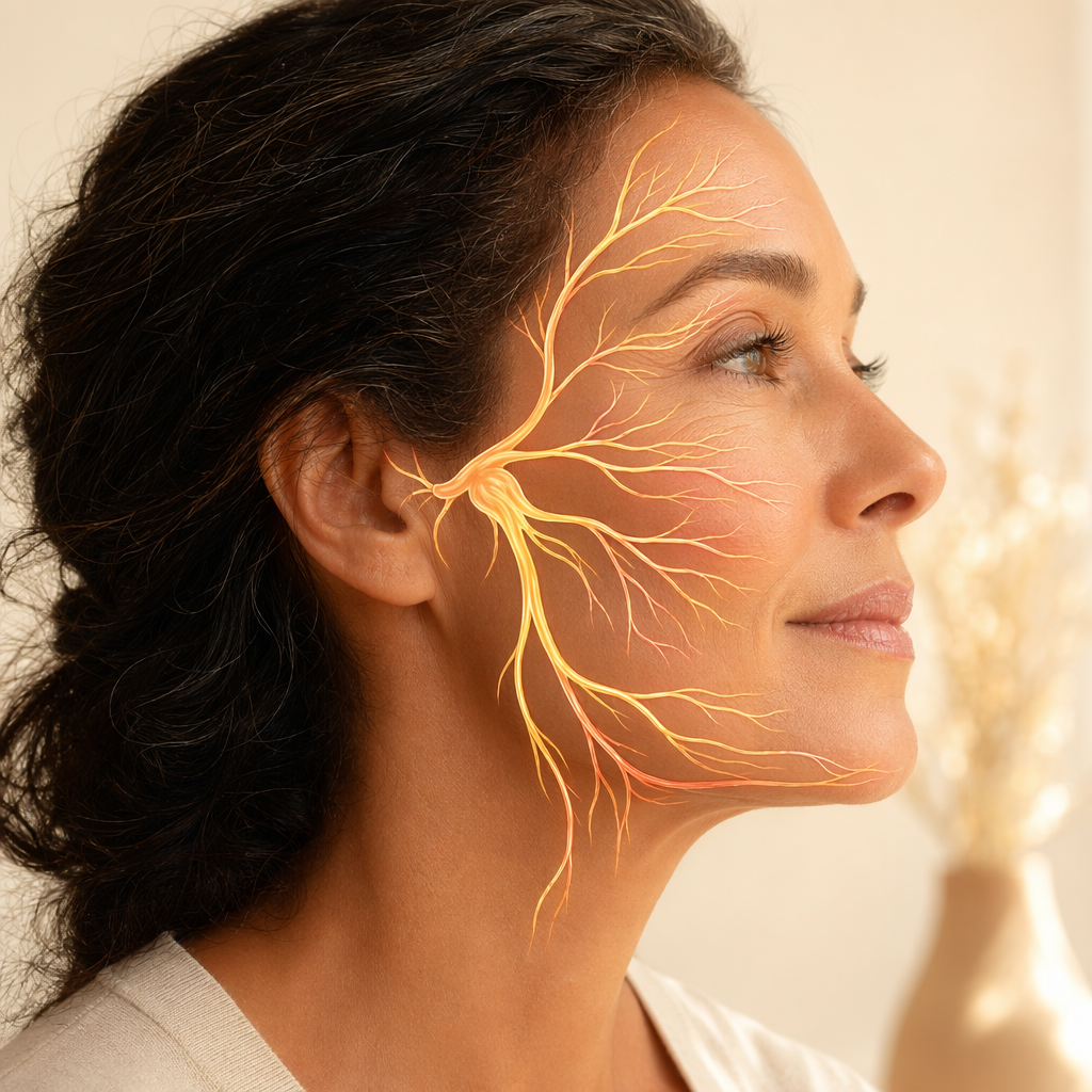 3D visualization of the trigeminal nerve branches