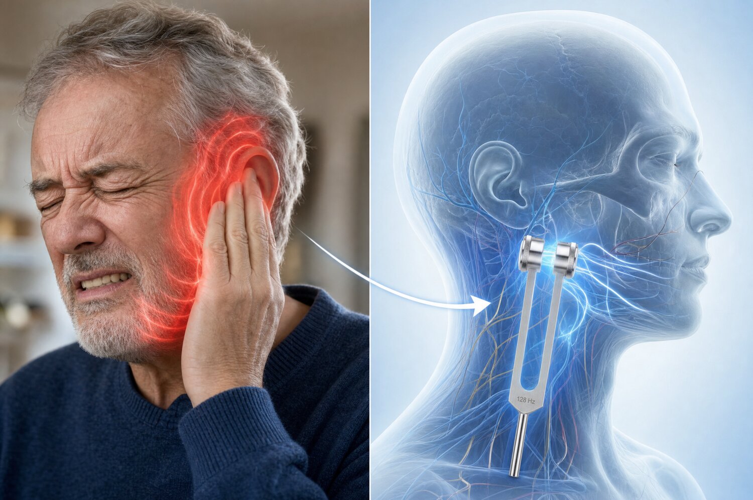 The ringing is not coming from your ears